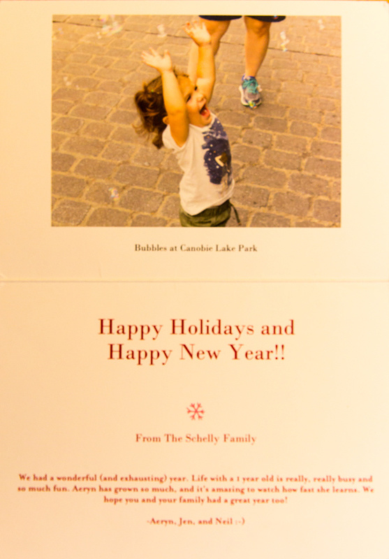 Holidays 2016 Card Inside