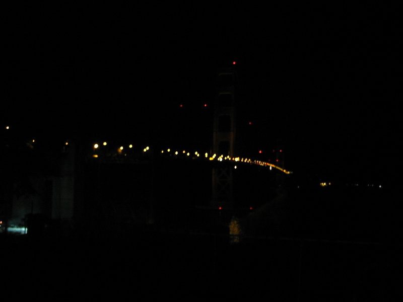 Golden Gate Bridge at Night - 1