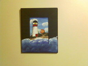 Neil's Lighthouse Painting