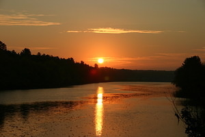 Sunrise Over the Merrimack