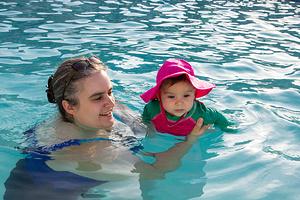 2015-07-17 - Aeryn's First Swim