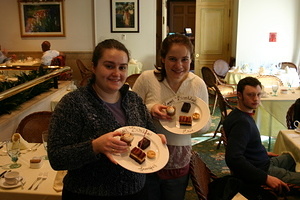 Jen/Erin's Birthday at the Chocolate Buffet (January 6, 2007)