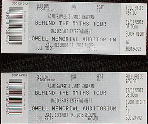 MythBusters: Behind the Myths Tour