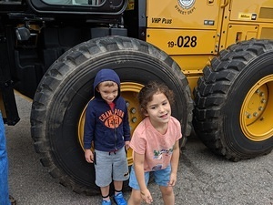 Wheels and Wings Touch a Truck