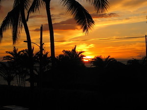 Sunset from My Lanai 1