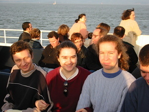 Boat - Gibby, Jen, Sonja and half of Neal