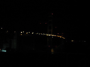 Golden Gate Bridge at Night - 1