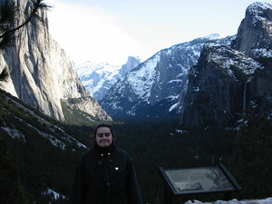 Half Dome and Jen - 2