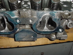 Reshaped and ported intake ports