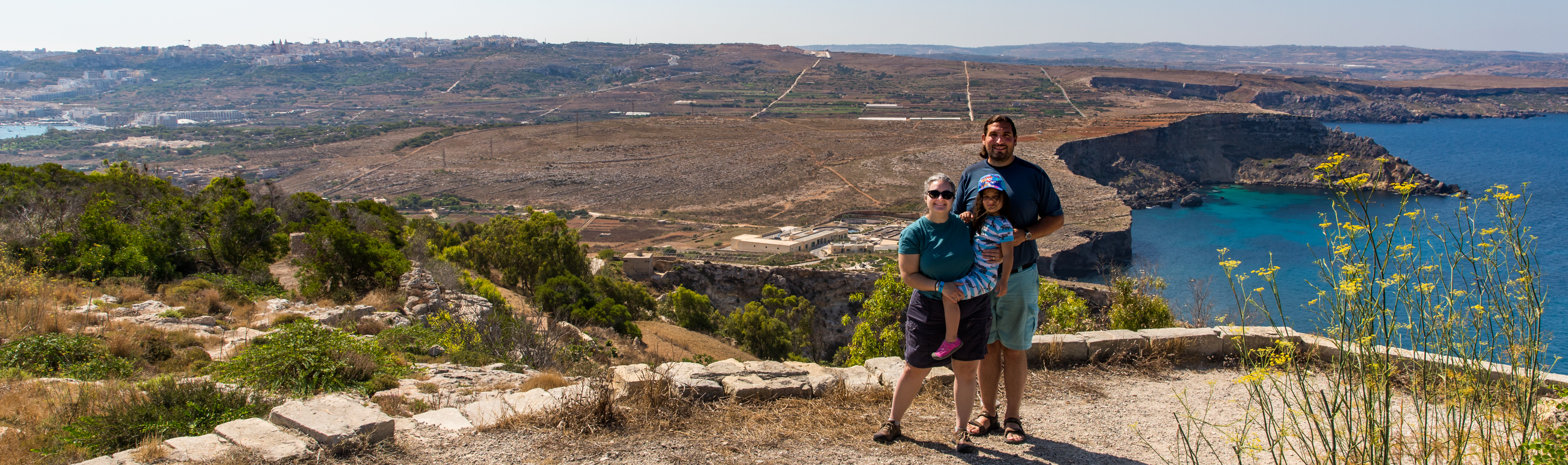 Aeryn joined for our second trip to Malta, marking our 15-year anniversary.